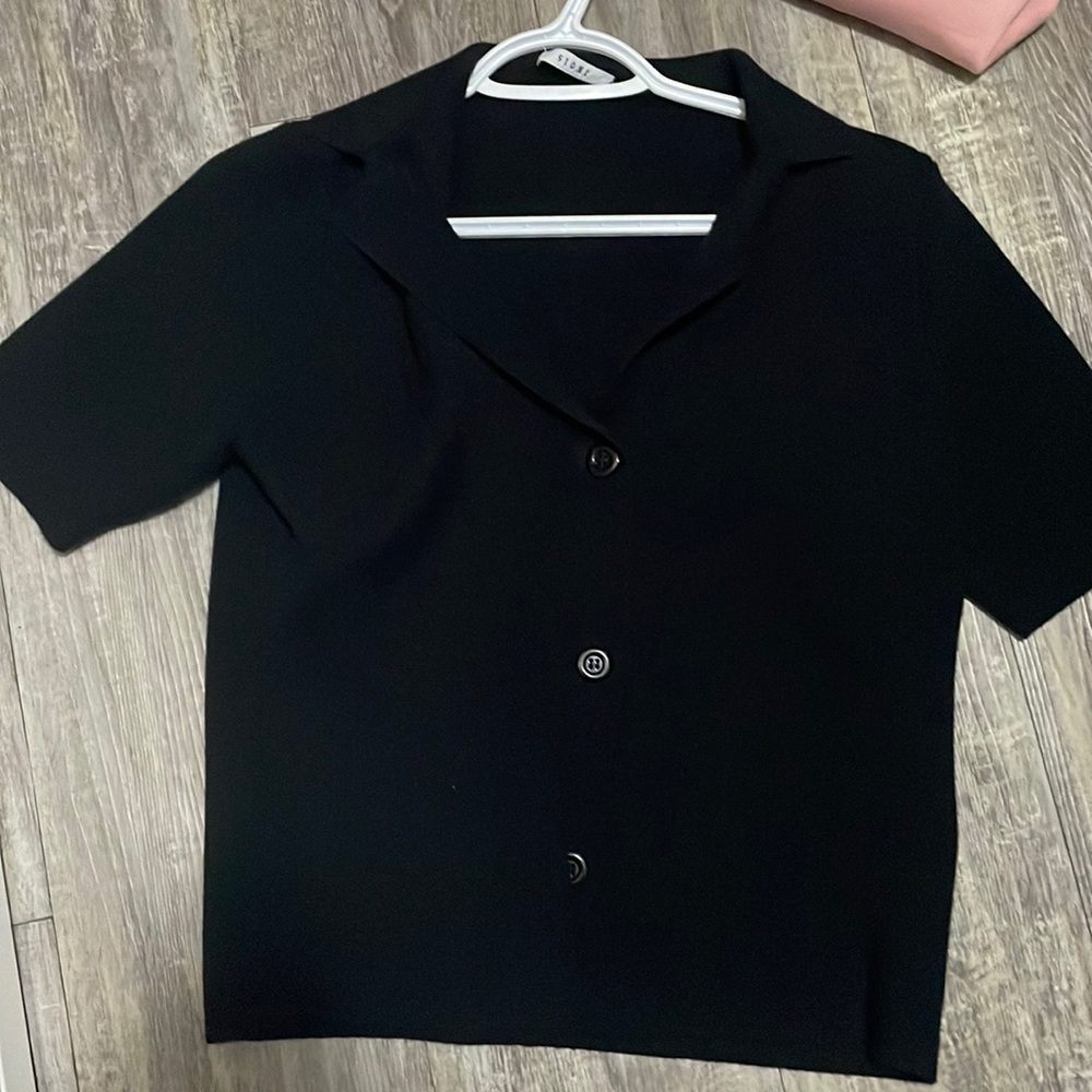 SIONI BLACK SWEATER